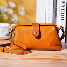 Load image into Gallery viewer, Genuine Leather Retro Handmade Bag
