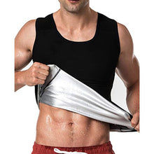 Load image into Gallery viewer, Men Sauna Heat Trapping Shirt Sauna Sweat Vest
