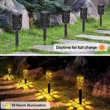 Load image into Gallery viewer, 2 Pack Solar maple leaf Lights Outdoor Garden
