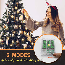 Load image into Gallery viewer, 6M 40Lamp Snowflake Fairy String Lights
