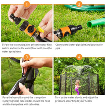 Load image into Gallery viewer, Outdoor Trampoline Sprinkler Garden Spray Tool
