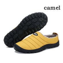 Load image into Gallery viewer, New Men Winter Warm Slip on Slippers Indoor Outdoor Plush Slippers
