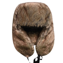 Load image into Gallery viewer, Winter Fur Hat Thickened Heat and Cold-proof Outdoor Cotton Ear Cap
