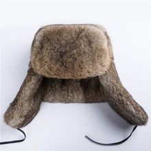 Load image into Gallery viewer, Winter Fur Hat Thickened Heat and Cold-proof Outdoor Cotton Ear Cap
