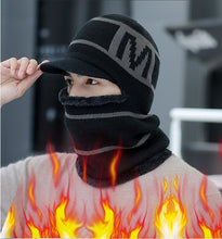 Load image into Gallery viewer, Men&#39;s Winter Warm One-piece Face Protection Neck Line Cap

