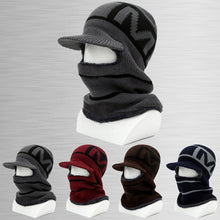 Load image into Gallery viewer, Men&#39;s Winter Warm One-piece Face Protection Neck Line Cap
