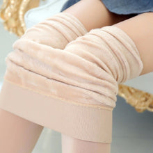 Load image into Gallery viewer, Fashion Women Autumn Winter Thick Warm Brushed Lining Stretch Fleece Pants

