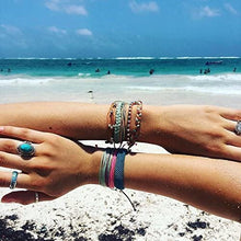 Load image into Gallery viewer, 5 Pcs Wax braided bracelet
