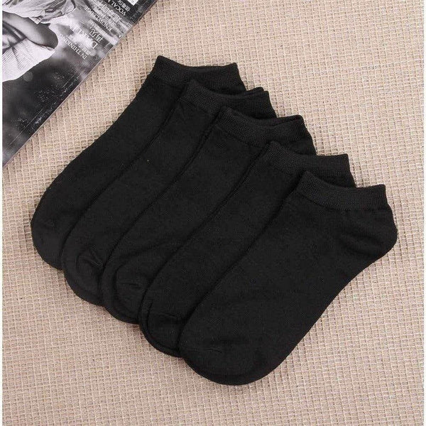 10 Pair Fashion Boat Non-Slip Invisible Cotton Short Socks