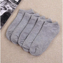 Load image into Gallery viewer, 10 Pair Fashion Boat Non-Slip Invisible Cotton Short Socks
