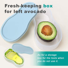 Load image into Gallery viewer, Avocado Slicer 6 In 1 Function Tool Storage Container Set

