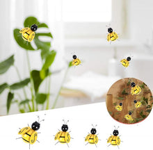 Load image into Gallery viewer, 4pcs Metal Bumble Bee Decorations
