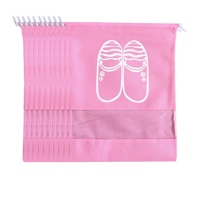 10 Pcs Shoes Storage Travel Portable Bag