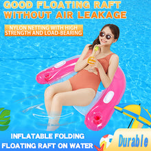 Load image into Gallery viewer, Inflatable floating bed and chair
