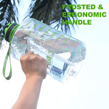 Load image into Gallery viewer, 2.2L Gallon Water Bottle with Straw and Time Marker
