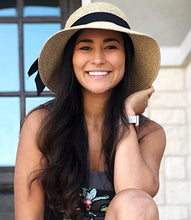 Load image into Gallery viewer, Womens Beach Sun Straw Hat
