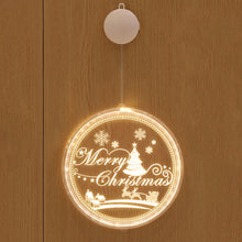 Load image into Gallery viewer, 3D 16M Disc Hanging LED Christmas Lights
