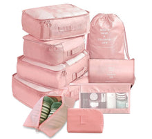 Load image into Gallery viewer, 9 pieces Set Travel Organizer Storage Bags
