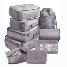 Load image into Gallery viewer, 9 pieces Set Travel Organizer Storage Bags
