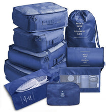 Load image into Gallery viewer, 9 pieces Set Travel Organizer Storage Bags
