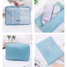 Load image into Gallery viewer, 9 pieces Set Travel Organizer Storage Bags
