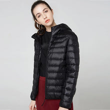 Load image into Gallery viewer, Women 90% Ultra-light Plus Size Thin Down Jacket
