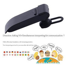 Load image into Gallery viewer, Translator Earphone Wireless business earbuds Bluetooth Off line Translate Headset
