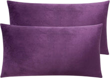 Load image into Gallery viewer, 2 Pack  Solid Color Pillow Cases
