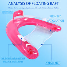 Load image into Gallery viewer, Inflatable floating bed and chair
