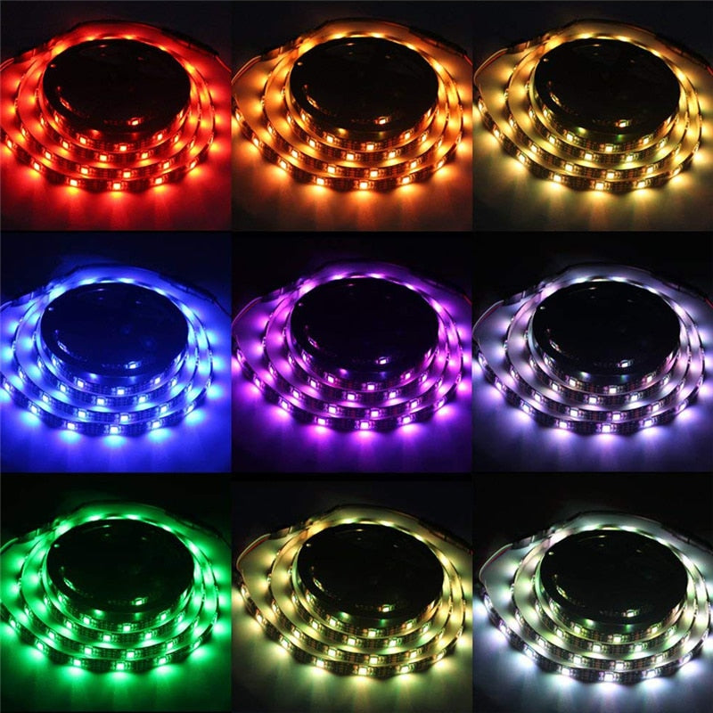 Nowaterproof RGB Flexible Decoration TV Background Stripe Backlight Accent Light