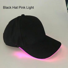 Load image into Gallery viewer, 2 Pcs Christmas Party Peaked Cap LED Luminous Baseball Hat
