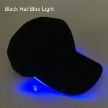 Load image into Gallery viewer, 2 Pcs Christmas Party Peaked Cap LED Luminous Baseball Hat
