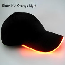 Load image into Gallery viewer, 2 Pcs Christmas Party Peaked Cap LED Luminous Baseball Hat

