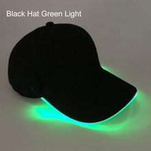 Load image into Gallery viewer, 2 Pcs Christmas Party Peaked Cap LED Luminous Baseball Hat
