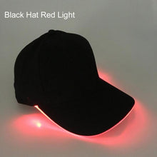 Load image into Gallery viewer, 2 Pcs Christmas Party Peaked Cap LED Luminous Baseball Hat
