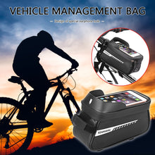 Load image into Gallery viewer, Touchscreen Bike Handlebar Frame Bag
