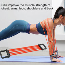 Load image into Gallery viewer, Chest Expander Rope Adjustable Hand Exerciser Training Fitness Tool
