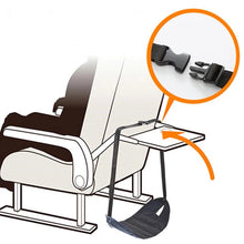 Load image into Gallery viewer, Comfy Hanger Travel Airplane Footrest Hammock
