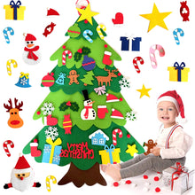 Load image into Gallery viewer, DIY 32 Pcs Felt Christmas Tree Christmas Decoration
