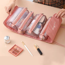 Load image into Gallery viewer, New Portable Large-capacity Four-in-one Portable Folding Travel Cosmetic Storage Bag
