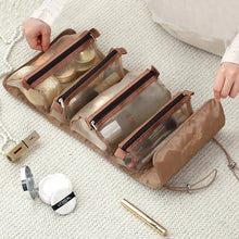 Load image into Gallery viewer, New Portable Large-capacity Four-in-one Portable Folding Travel Cosmetic Storage Bag
