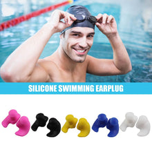 Load image into Gallery viewer, Waterproof Soft Earplugs Silicone Portable Ear Plugs
