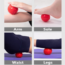 Load image into Gallery viewer, 2 Pack Durable PVC Spiked 9cm Massage Sports Ball
