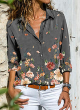 Load image into Gallery viewer, Women&#39;s Shirt Lapel Long Sleeve Casual Shirt
