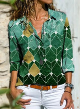 Load image into Gallery viewer, Women&#39;s Shirt Lapel Long Sleeve Casual Shirt
