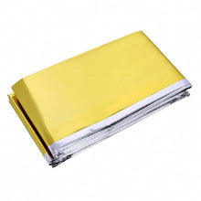 Load image into Gallery viewer, Outdoor Survive  Windproof Waterproof Foil Thermal Blanket for Camping Hiking

