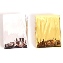 Load image into Gallery viewer, Outdoor Survive  Windproof Waterproof Foil Thermal Blanket for Camping Hiking
