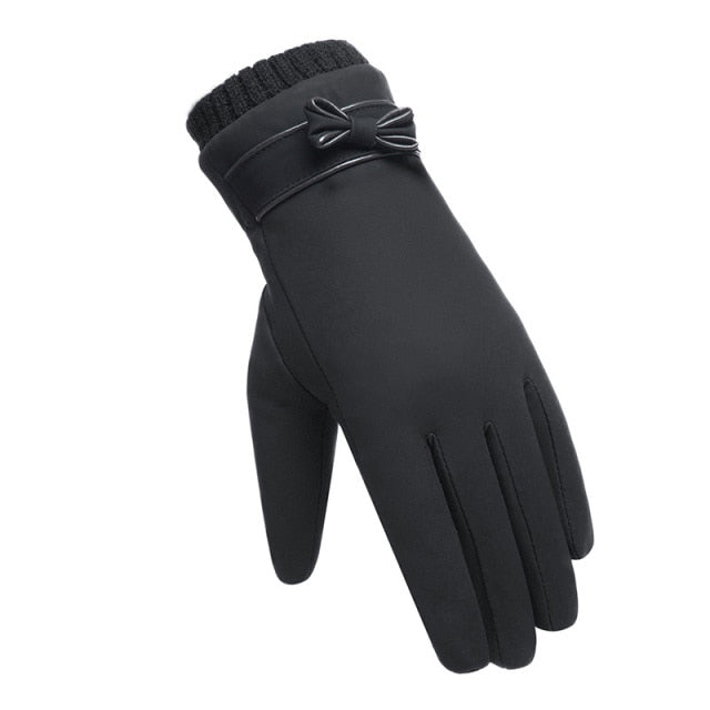 Winter Windproof Waterproof Internal Plush Warm Gloves