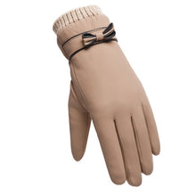 Load image into Gallery viewer, Winter Windproof Waterproof Internal Plush Warm Gloves
