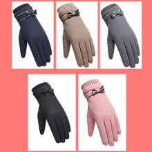 Load image into Gallery viewer, Winter Windproof Waterproof Internal Plush Warm Gloves
